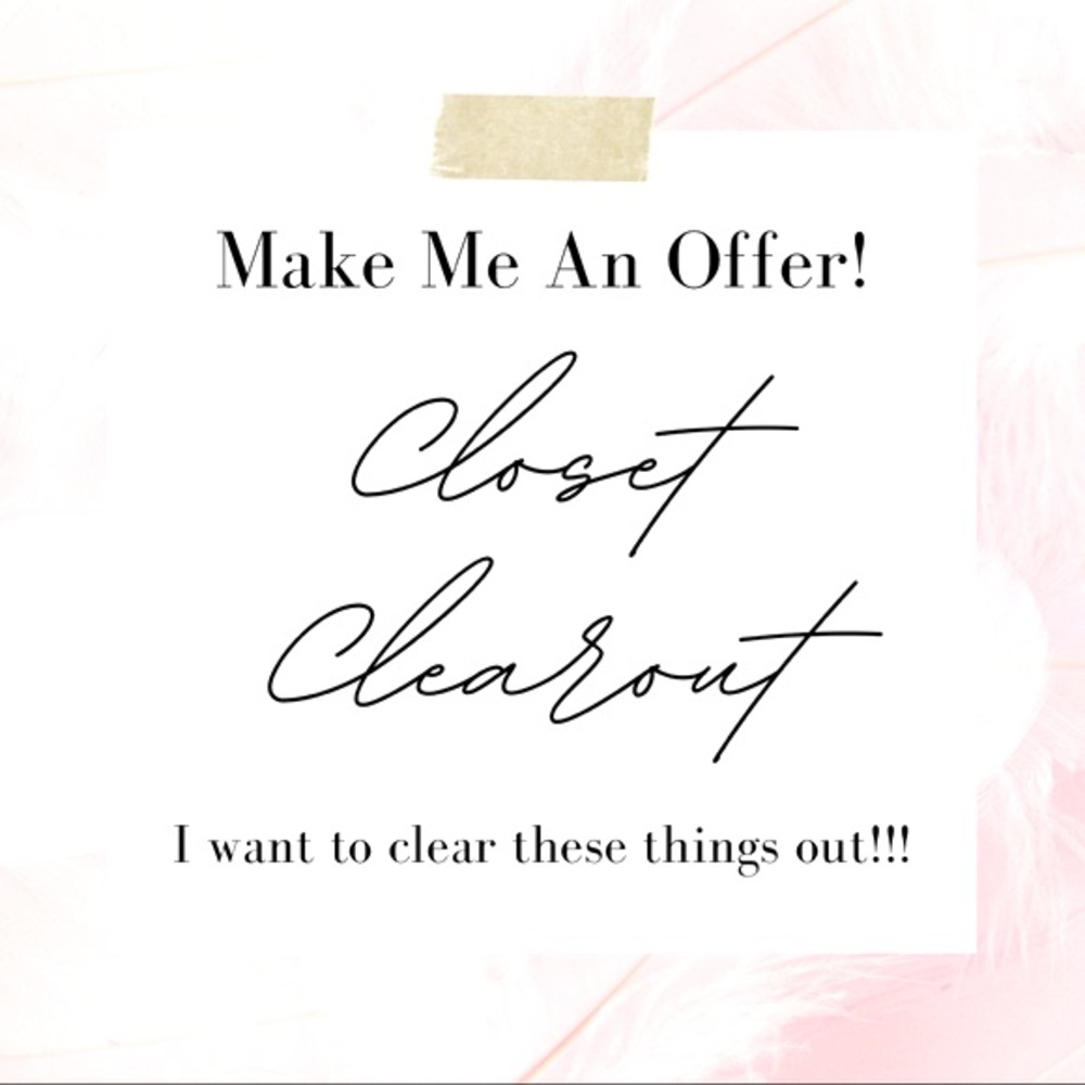 ‼️CLEAR OUT‼️
